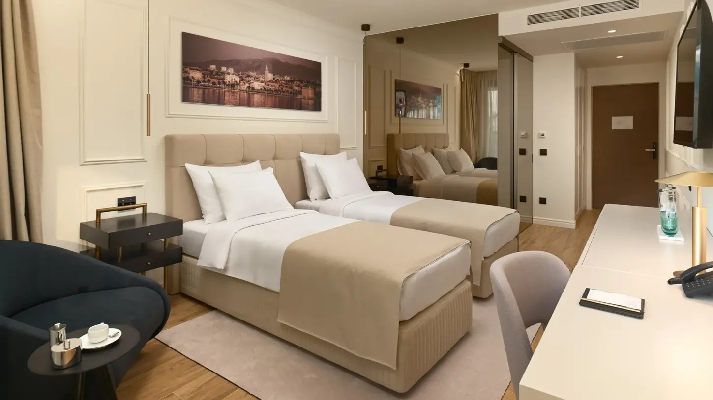 Room with two beds in Boutique Hotel Mirari
