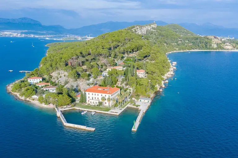 Marine Insitute in Split, Croatia, on the Marjan Hill